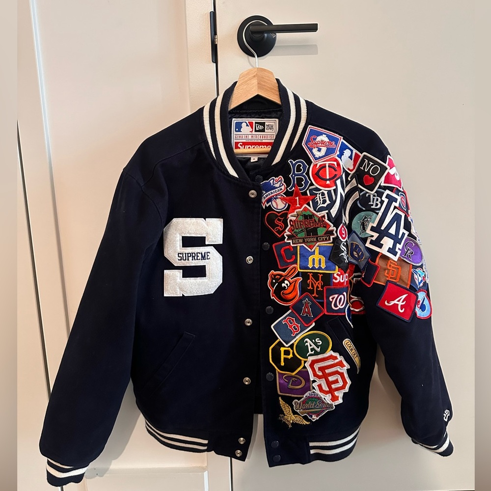 Supreme New Era MLB Varsity Jacket
